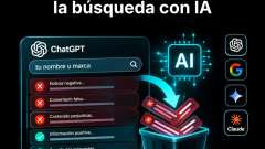 Estrategias para identificar fuentes negativas y mejorar la presencia en buscadores con IA